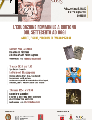L'educazione femminile a Cortona dal '700 ad oggi