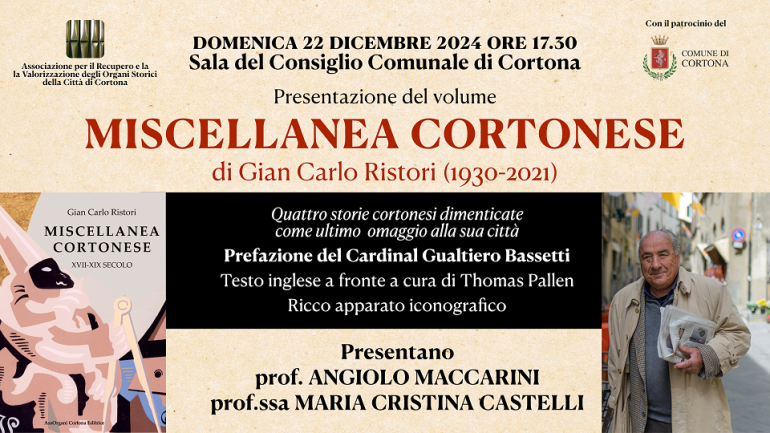 Miscellanea Cortonese - Presentazione