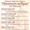 Speciale “Filarmoniche in piazza” su radioinblu2000 – Il territorio parla