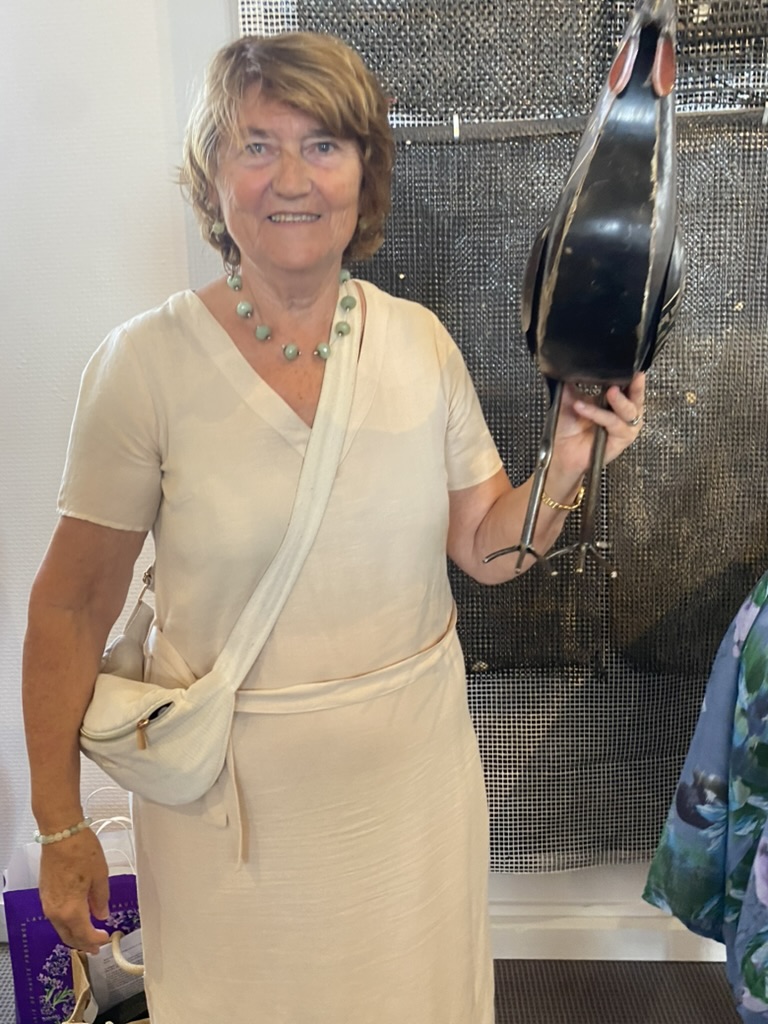 La Presidente del Gemellaggio di Chateau-Chinon: Christiane Orain